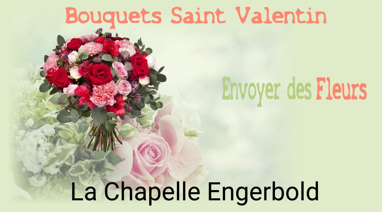 Roses de Saint-Valentin livrées à La Chapelle-Engerbold